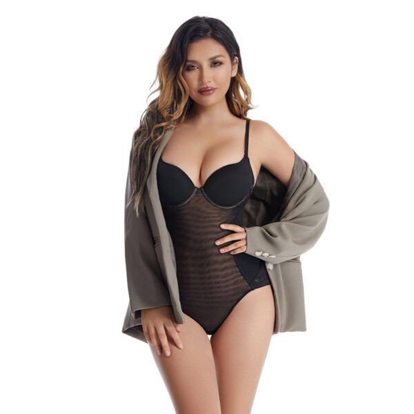 Lace Sling Seamless With Bra Jumpsuit - Image 3
