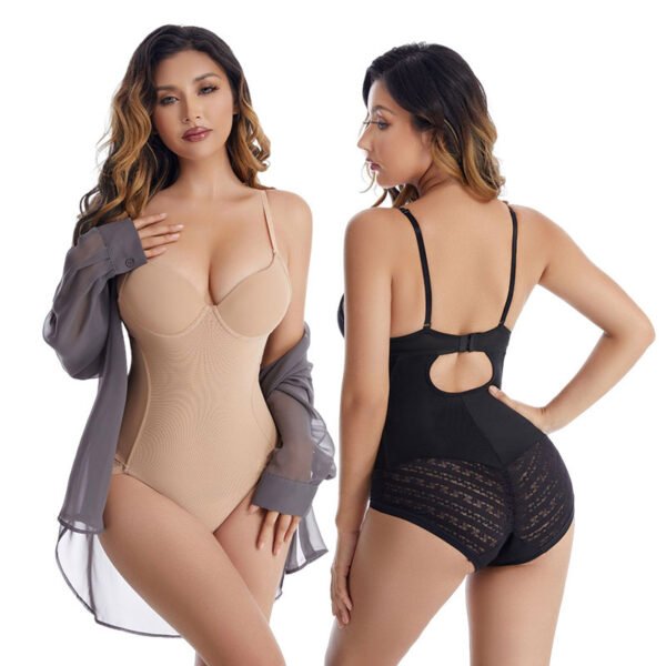 Lace Sling Seamless With Bra Jumpsuit - Image 4
