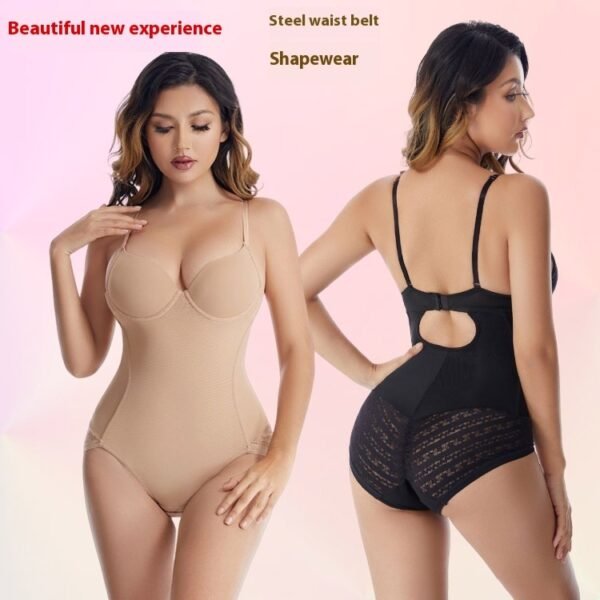 Lace Sling Seamless With Bra Jumpsuit